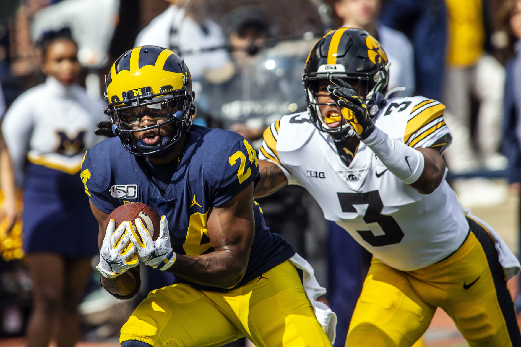 APTOPIX Iowa Michigan Football